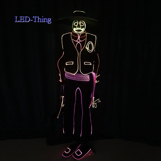 LED Light Fiber Optic DIY Costumes Adult Outfits
