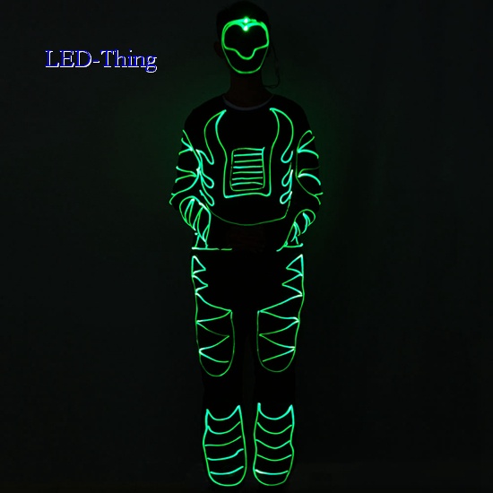 LED Light Full Color Fiber Optic Illuminator Clothing Costume