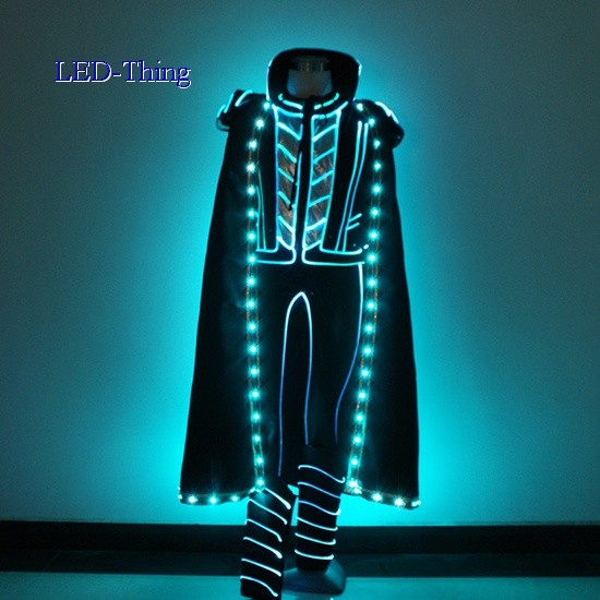 LED King Devil Eye Costume & Coat