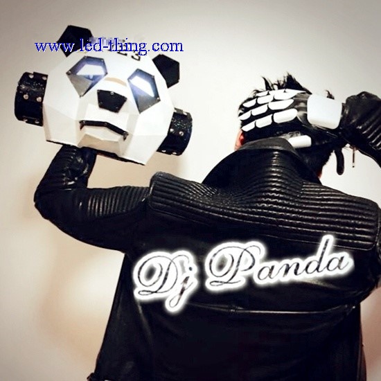 DJ Panda LED Helmet for Nightclub