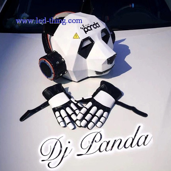 DJ Panda LED Helmet for Nightclub