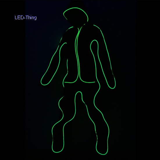 LED Stickman Hoodie