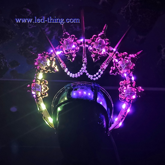 LED Colorful Princess Queen Fairy Headwear