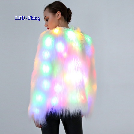 LED Fur Coat