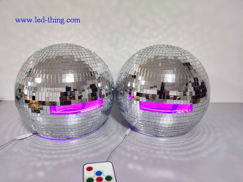 Mirror LED Disco Ball Helmet