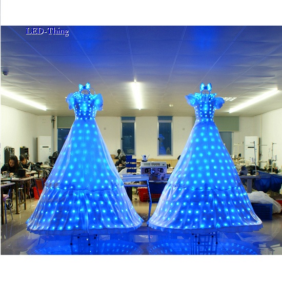 LED Stilt Walker Dress