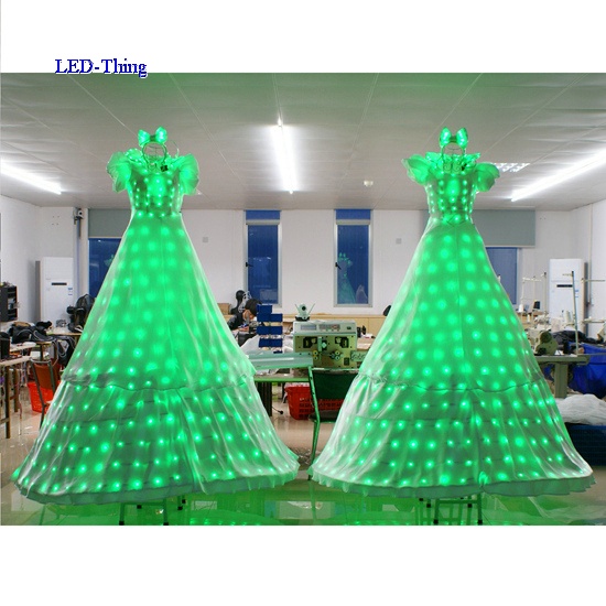 LED Stilt Walker Dress