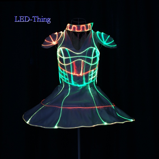 LED 3D Cage Dress