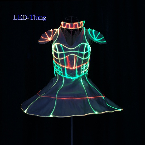 LED 3D Cage Dress