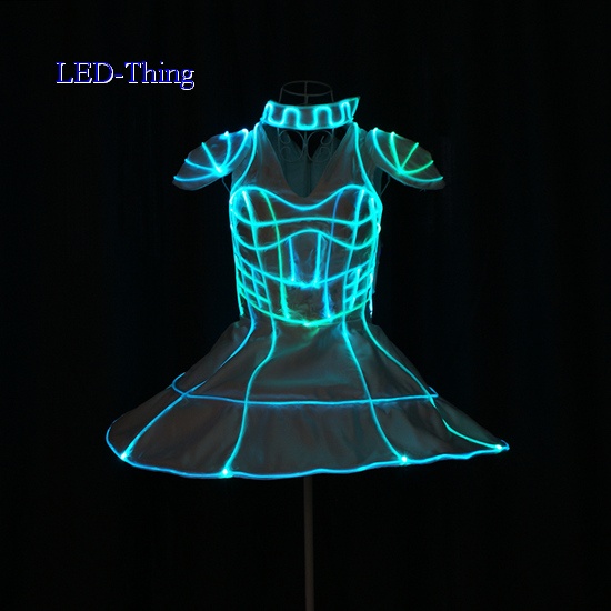 LED 3D Cage Dress