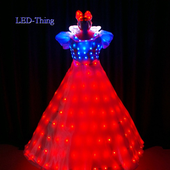 disney princess light up dress