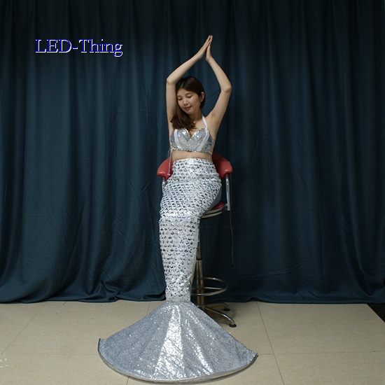 LED Glimmer Luminous Mermaid Costume