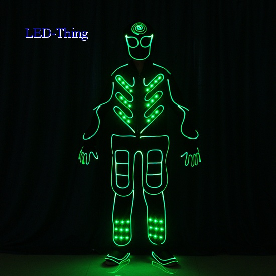 LED Tron Act Luminous Costume