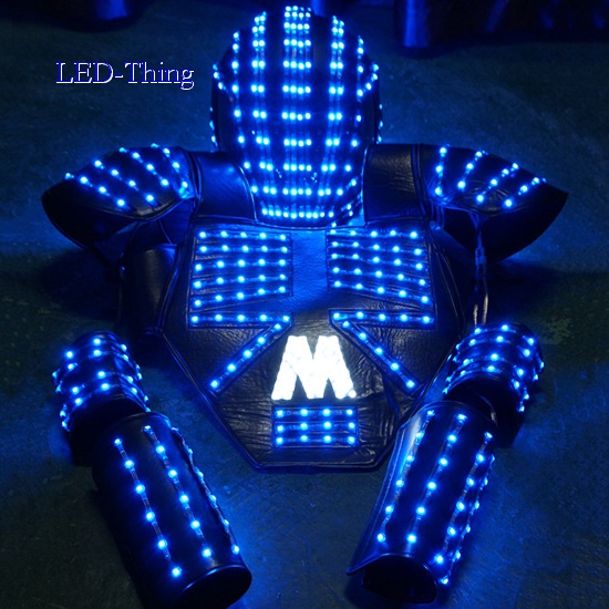 LED Cyborg Robot Costume