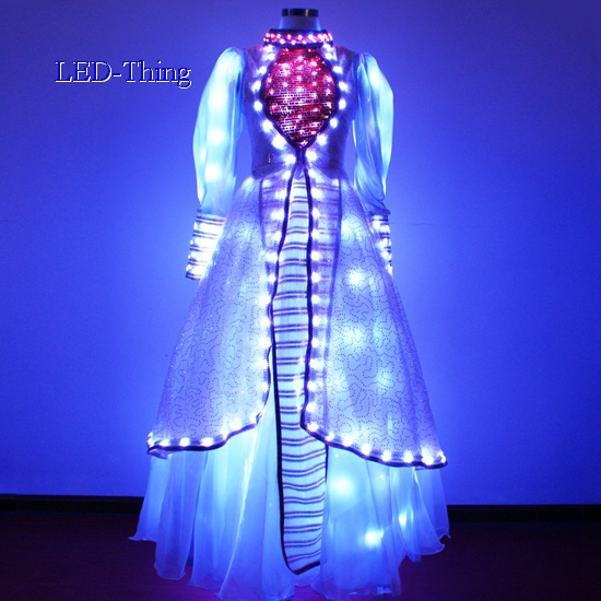 LED Carnival Traditional Styling Fancy Arabian Luminous Dress