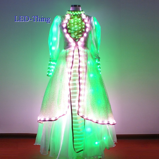 LED Carnival Traditional Styling Fancy Arabian Luminous Dress