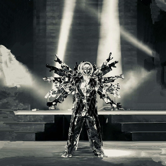 mirror ball suit costume
