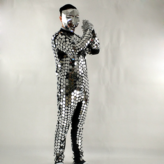 mirror ball suit costume
