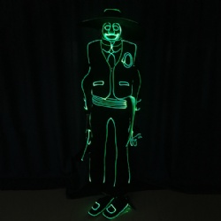 LED Light Fiber Optic DIY Costumes Adult Outfits