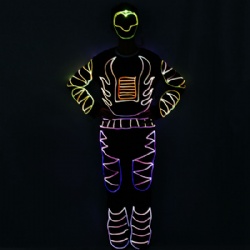 LED Light Full Color Fiber Optic Illuminator Clothing Costume