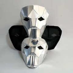 3D Shape Alien Mirror Mask Costume For Sale