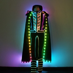 LED King Devil Eye Costume & Coat