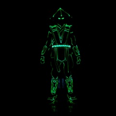 LED Warrior Soldier Costume Samurai Style Suit