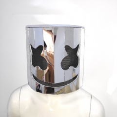 Mirror 3D Silver/Golden/Purple/Rainbow Color Mirror Marshmallow headgear for performance Helmet