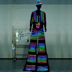 LED Stilt Street Performance Clothing