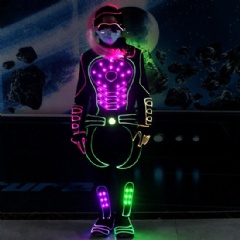 Glowing Nightclub Suit