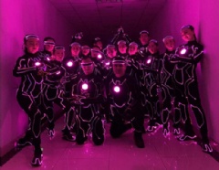 Fiber Optic Tron Group Clothes