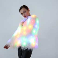 LED Fur Coat