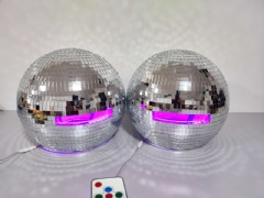 Mirror LED Disco Ball Helmet