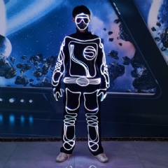 LED Fiber Optic Costume