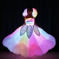 LED Light Up Inflatable Dance Dress