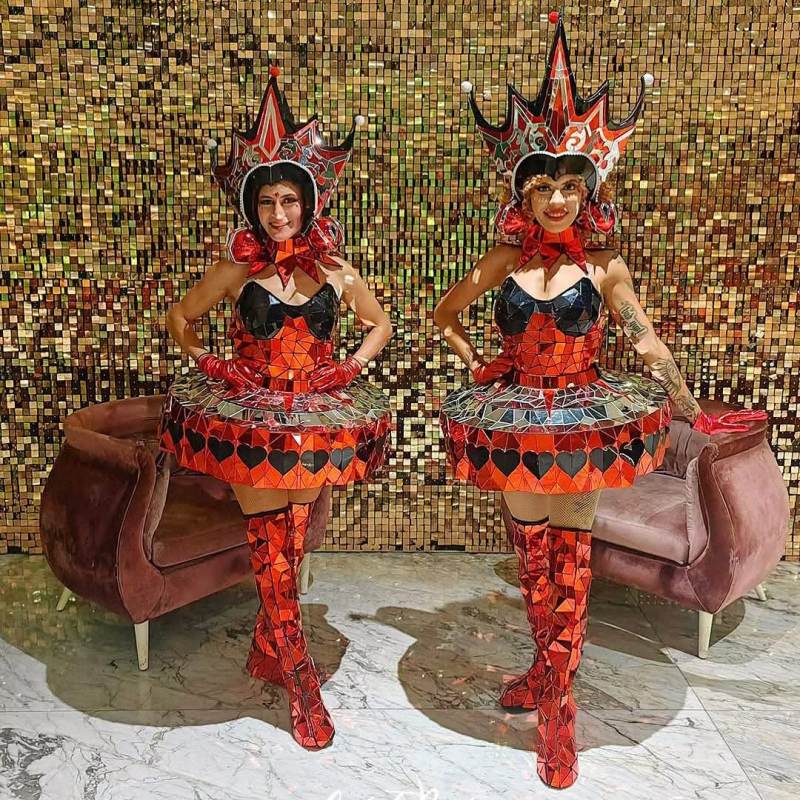 Mirror of the Future: Elevating Events with Professional LED Mirror Princess Dress Suits
